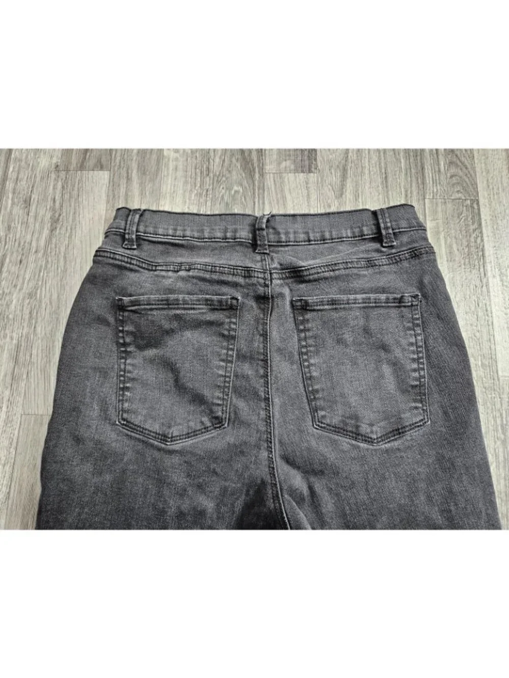 No‎ Boundaries Jegging Jeans Juniors 13 Charcoal Wash High Rise Stretch Denim